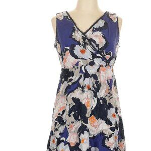 Simply Vera Midi Floral Dress Lg